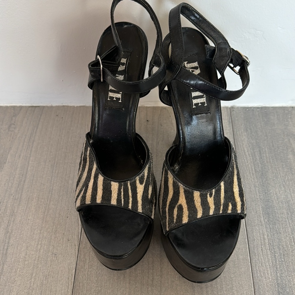 Vintage Platform Stripper Shoes - image 4